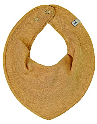 Pippi Baby Halstuch Lätzchen Dreieckstuch Biobaumwolle UNI (Senfgelb)