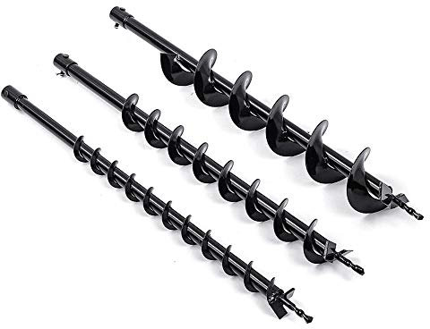 ZOYOSI 40/60/100mm x 800mm terra trivella foratrice per benzina Post Hole Digger Garden Tool