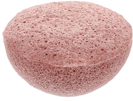 FRCOLOR 2pcs Makeup Remover Sponge Facial Cleaning Sponge for Women and Girls for Daily Skincare Routine