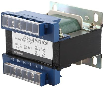 Trasformatore BK BK-50VA 50W Trasformatore di Potenza di Controllo Tipo BK 110V 220V/380V Ingresso 220V 110V 36V 24V 12V 6,3V 80V Uscita(50VA 220V,15V)