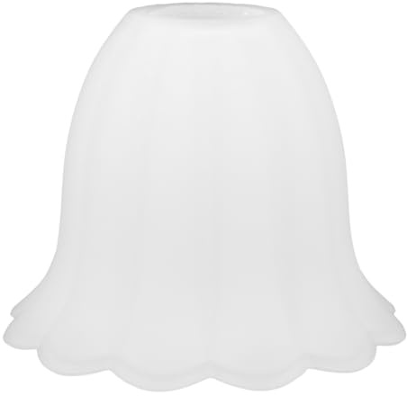 ANDRESLAD Abat-jour Suspendu Verre Dépoli Transparent, Cage de Protection pour Ampoule Nue, Cache-ampoule Léger, Éclairage Intérieur Salon Salle à Manger, Accessoire Luminaire Suspendu