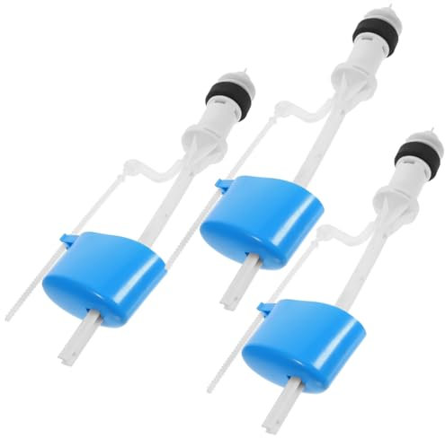 jojofuny 3pièces Valves De Remplissage Chasse Eau Pour Toilettes Accessoires Universels Pour Réservoirs De Toilettes Remplacement De Valves De Chasse Remplissage