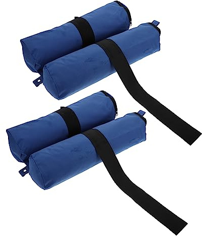 Yardwe 2pcs Windproof Sandbags for Marquee Fixation Camping Tent Poles Outdoor Sandbags for Gazebo Legs
