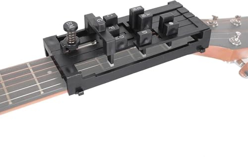 Tissting Guitar Chord Press Gitarre Akkorde Trainer Anfänger Gitarrenakkord Trainer - für 38 in 41 in Folk Gitarre Schnelles Lernen von Akkorden für Folk und E-Gitarren