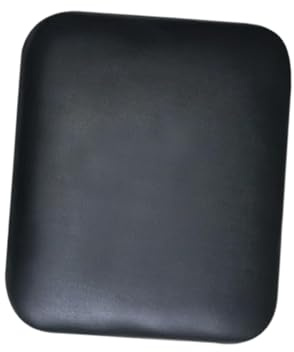 perfeclan Cojín para asiento de inodoro, accesorios de esponja, ajuste universal, cuero PU grueso, acolchado de PU, almohadilla para silla de inodoro para