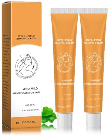 Herbionyx Hair Removal, Herbionyx Facial Hair Removal Cream, Enthaarungscreme Gesicht, Haarentfernung Gesicht Damen, Gesichtshaarentfernungs Creme, Beruhigende Enthaarungscreme Für KöRper (2PC)