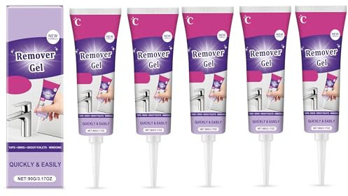 Reinigung Entferner Gel,Remover Gel,Reinigungsgel,Multieffekt Hausreinigungsgel für Waschmaschine,Badezimmer und schnelle Reinigung 5PC