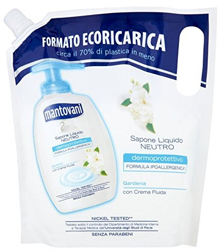 Mantovani Sapone Liquido Neutro Ecoricarica 750 ml