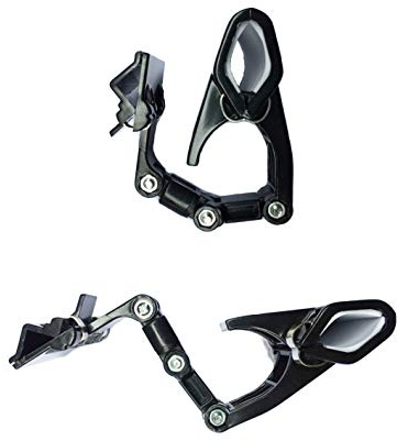Adjustable Copy Holder Clip – Flexiable Docments Holder - Handy Artist Supplies Holder Canvas Clamp,Pack of 2 (Black)