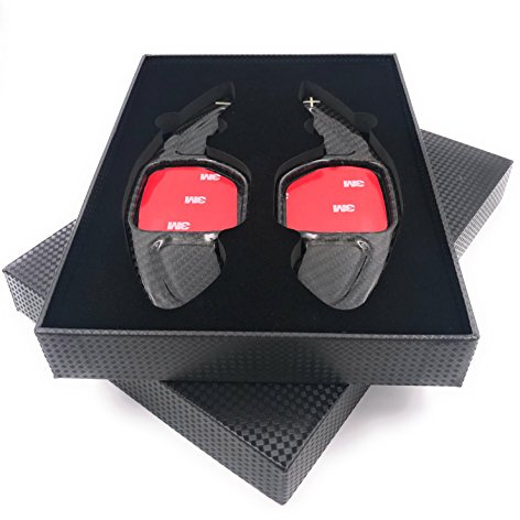 H-Customs ECHT CARBON Schaltwippen Shift Paddle kompatibel mit Leon 5F, auch Cupra TYPE A REAL CARBON