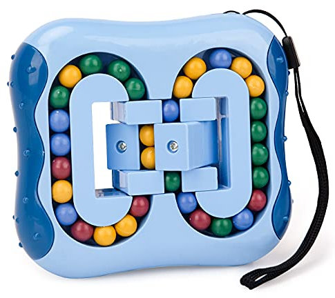 Spiele ab 5 6 7 8 Jahre Jungen Kinder, Spielzeug ab 6 7 8 9 Jährige Junge Zauberwürfel IQ Spiele für 4-9 Jahre Mädchen Junge Stressabbau Spielzeug Intellektuelles Spiel Kinder Geburtstag Geschenk Blau