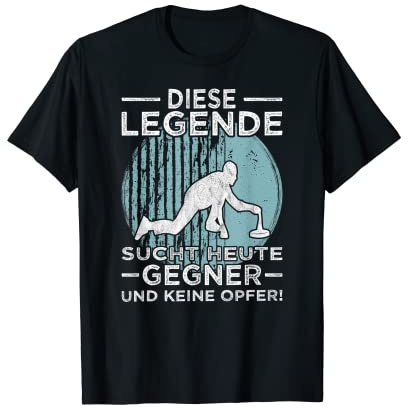 Diese Legende Eisstockschießen Eisstock Stockschützen T-Shirt