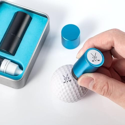 Benutzerdefinierte Golf Ball Stempel - Metall Edelstahl Marker - Einzigartiges Geschenk Für Golfer - Personalisierte Sport Geschenke Für Ihn