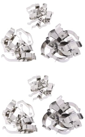 60 Stk Kleiderbügelständer Led-glühbirnen-clips-halterung Kleiderbügelhalter Clips Halterung Aufhänger Für Led-ständer Glühbirnenhalter Clip Lampenhalter Schwer T10 Pfeifenkarte