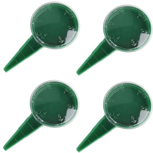 SEIWEI 4 Stück Hand-Samenspender, Verstellbarer Samenstreuer, Garten-Aussaatwerkzeug, Pflanzzubehör für Gartenbegeisterte