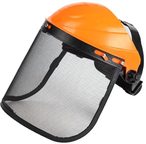 Yeory Safety Face Shield, Face Shield for Weed, Safety Helmet with Visor, Strimmer Face Guard, Face Protection Shield
