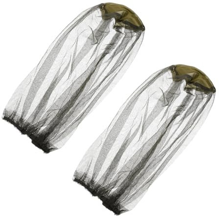 VANZACK Chapeau de Pêche en Maille Nylon 70d, Respirant et Léger, 2 Pièces, pour Pêche de Nuit et Extérieur Couleur Aléatoire