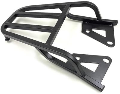 ENEFCKCHRL Topcase Träger Halter Für MSX125 Für Msx 125 Motorrad Schwarz Gepäckträger Rack Unterstützung Halter Satteltasche Fracht Regal Halterung Gepäckträger Hinten