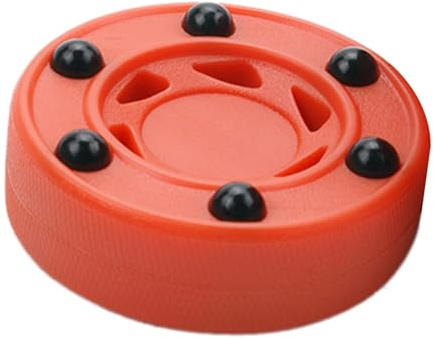 Generisch Puck de hockey de rue – Disque de jeu haute performance, construction résistante aux intempéries, contrôle de rotation stable, matériau durable | pour l'entraînement, les jeux et le