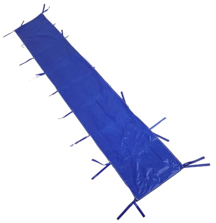 Milisten Grondaia per Tettoia 200X42 CM con Cinghie Accessorio Drenaggio per Tende da Esterno Resistente alle Intemperie per Eventi All’Aperto e Campeggio