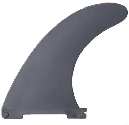 Quick Release Flip Fin for Stand Up Paddleboard, Strong Nylon Surfboard for STABILIZER with Push-Button Locking, Compact Hydrodynamic Paddleboard Fin Accessory, Black(A)