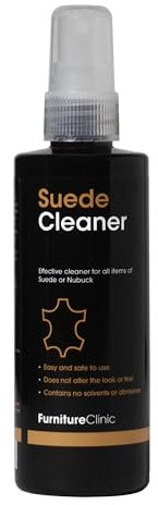 Nettoyant pour daim 125 ml – À utiliser pour nettoyer les chaussures, sacs, vêtements et canapés en daim. Élimine en toute sécurité la saleté et la crasse du daim et du nubuck.