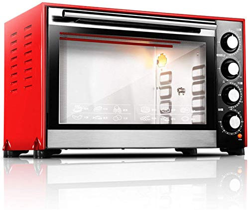 Horno de un Solo Ventilador Acero Inoxidable Clase energética A Horno de microondas Solo en Silver Tact Horno halógeno de convección Premium Ideal para Asar, Hornear