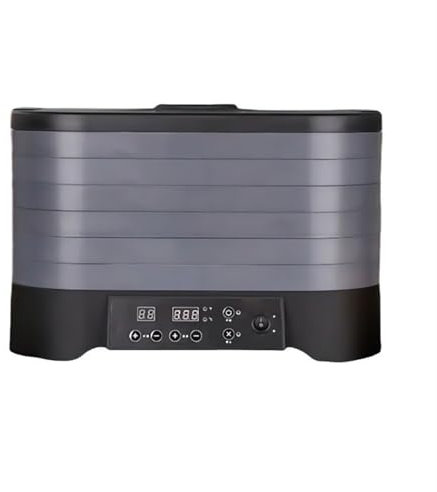 Cenz-888 Food Dehydrator- Food Dehydrator with 6 Trays, Adjustable Digital Temperature and Time, Food Dryer Machine for Meat, Fruit, Vegetable Food Dryer Machine