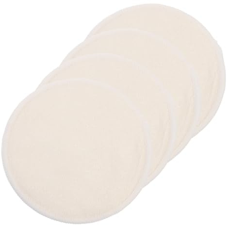 Toyvian 4pièces Lot De Protège- Allaitement Lavables Anti-débordement Confortables Et Respirants Pour Mamans Post-partum