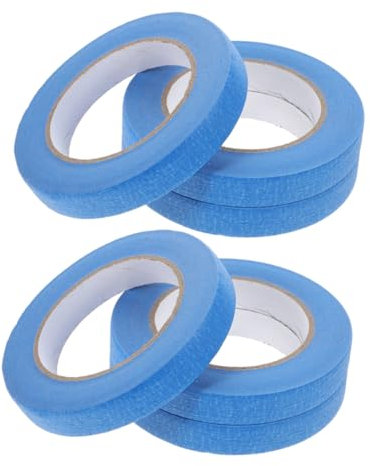 BELLIFFY Maler Kreppband Klebeband Krepp Malerkrepp Abklebeband 25mm x 20m Für Wand Und Autolackierung Rückstandsfrei Vielseitig Einsetzbar Ideal Für Kunst Und Malerarbeiten