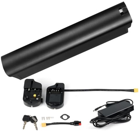 36V 15Ah Electric Bike Battery with 25A BMS & Charger for 500W 350W 250W Motor, Ebike Removable Lithium Battery Professional Stable