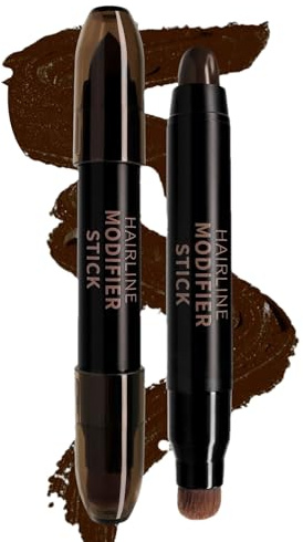 Penna di copertura per capelli, doppia testa – di copertura per capelli per barba donne uomini cuoio capelluto uso quotidiano