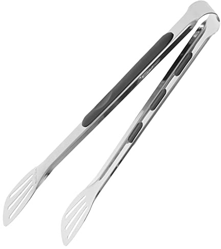 SMASOLO BBQ Tongs for Cooking Long Handle Charcoal Barbecue Tongs for Grilling Outdoor BBQ Accessories Kitchen Tool for Meats