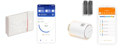 BTICINO SXW8002W Termostato WiFi Smarther2and 1 Netatmo Valvola Termostatica WiFi