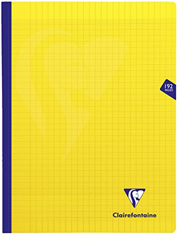 Clairefontaine 349341C Notizheft Mimesys A4+ 96 Blatt Seyes Lineatur Gelb