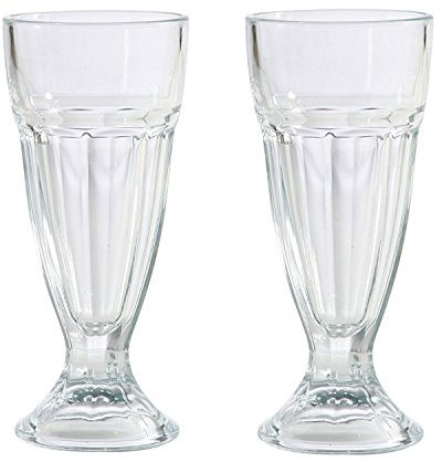 Ravenhead 300ml Ice Cream Sorbet Sundae Milkshake Serving Glass Dessert Dish in Choice of Set Deals (Set of 2)