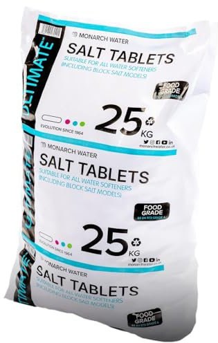 Monarch Ultimate Water Softener Salt Tablets 25kg Bag - Food Grade Salt