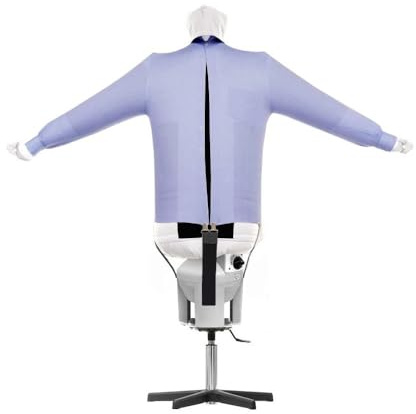 EOLO Stiracamicie SA07 S SELF INOX Stirasciuga Automatico Camicie Stira Asciuga Manichino Aria Calda Ferro Stiro Verticale Professionale Asciugabiancheria Made in Italy Garanzia 5 Anni Efficienza A++