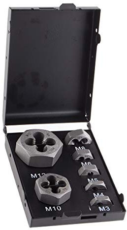 RS PRO Schneideisen-Satz M3 bis M12 HSS 7-Stk