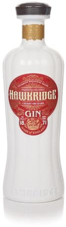 Hawkridge Cherry Orchard Gin 70cl, 40% ABV | Cherry Flavoured Gin | Infused with Pressed Red Cherries and a Touch of Vanilla | Creamy Notes of Almonds & Pomegranate with a Hint of Summer Berries
