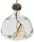 Vase en Verre pour d'avocat | Petit Vase de Fleurs Avocat | Vase hydroponique en Pot de Germination d'avocat pour jacinthes | Pot de Terrarium, Vase à bourgeons, pour Les Amateurs Jardinage