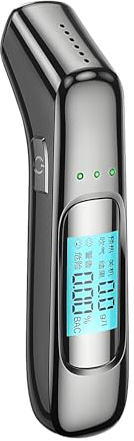 cimsfcor Alcohol Breathalyzer Tester, Non Contact Portable Breath Alcohol Detector Breath Alcohol Tester with LCD Digital Display for Home Personal Use