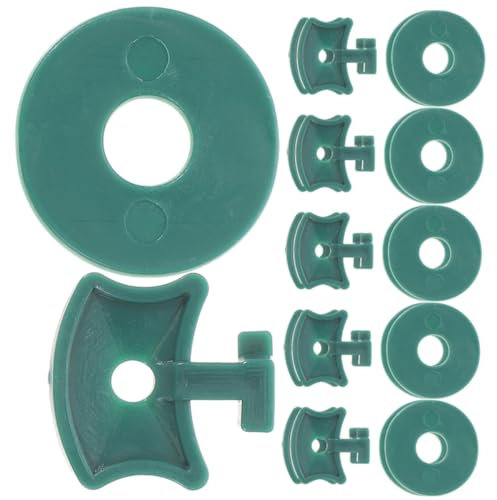 Milisten 50juegos Clips De Sujeción para Invernadero con Arandelas Clips para Plantas y Redes De Sombreo Fijación Eficaz para Macetas y Flores De Cultivo