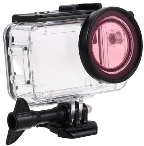UKCOCO Copertura per Fotocamera Custodia Subacquea per Fotocamera Digitale Guscio Protettivo Trasparente Robusto per Accessori Fotografici