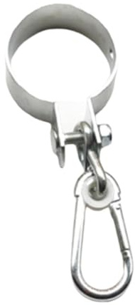 predolo Gancio per Altalena per impieghi gravosi, Gancio per Altalena da Esterno, Fissaggio Multiuso, per Amaca per Sedia da Campeggio, Diametro 80mm