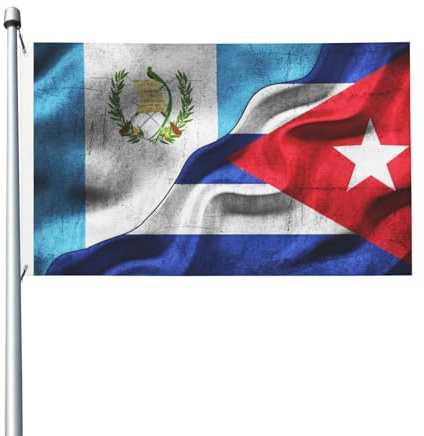 Bandiera cubana guatemalteca Cuba 3x5 piedi per esterni