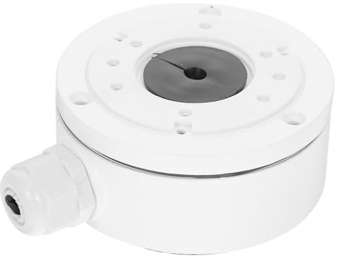 TOGEVAL wasserdichte Kabelbox für Außen mit Großem Stauraum Halbkugelförmige Abzweigdose zur Kabelaufbewahrung Wetterfeste Verteilerdose für Sicherheitskameras und Verlängerungskabel