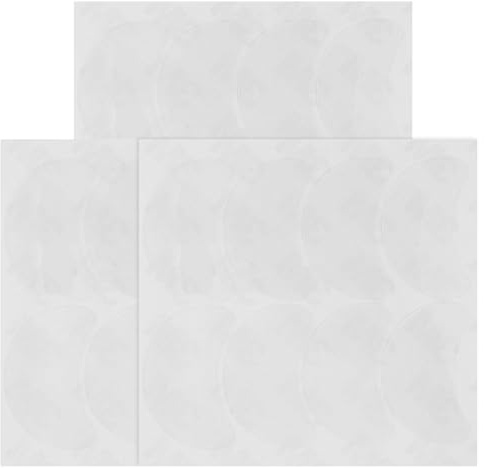 Beaupretty 3 Stück Flöten Mundstückpolster Transparent Mondförmige Weiche Lippenpads aus Langlebigem Material für Flöte Klarinette Saxophon Druckreduzierend und Komfortabel Beim