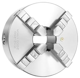 K12 4 mascella 125mm Chuck autocentrante manuale mandrino quattro mascelle per Computerizzato Controllo Numerico Incisione Fresatrice Computerizzata Controllo Numerico Tornio Macchina