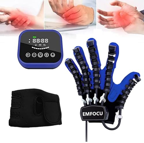 Guantes de Rehabilitación Robótica para la recuperación de la disfunción de la mano, el dedo y el ejercicio de la mano, guante electrónico para el accidente cerebrovascular.